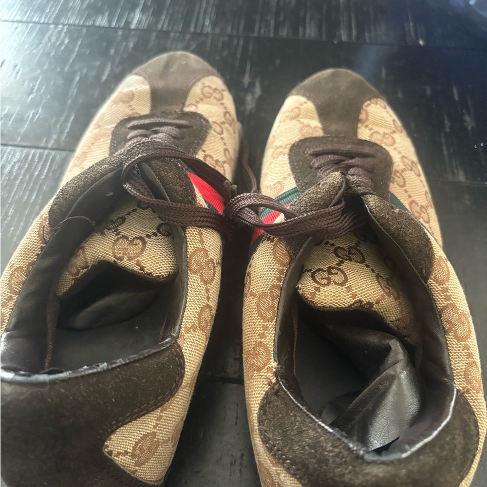 Gucci Brown and Tan Women's Shoes